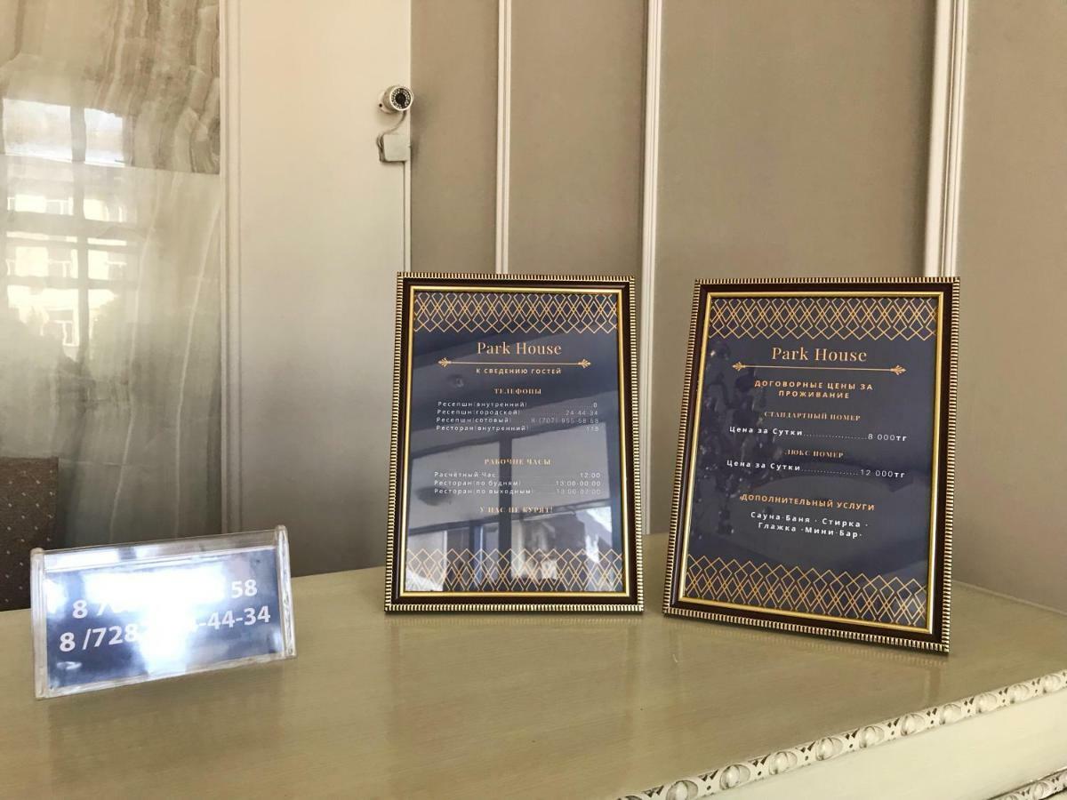 Hotel Park House Tałdykorgan Zewnętrze zdjęcie